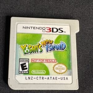 Yoshi’s new island not for resale Nintendo 3ds